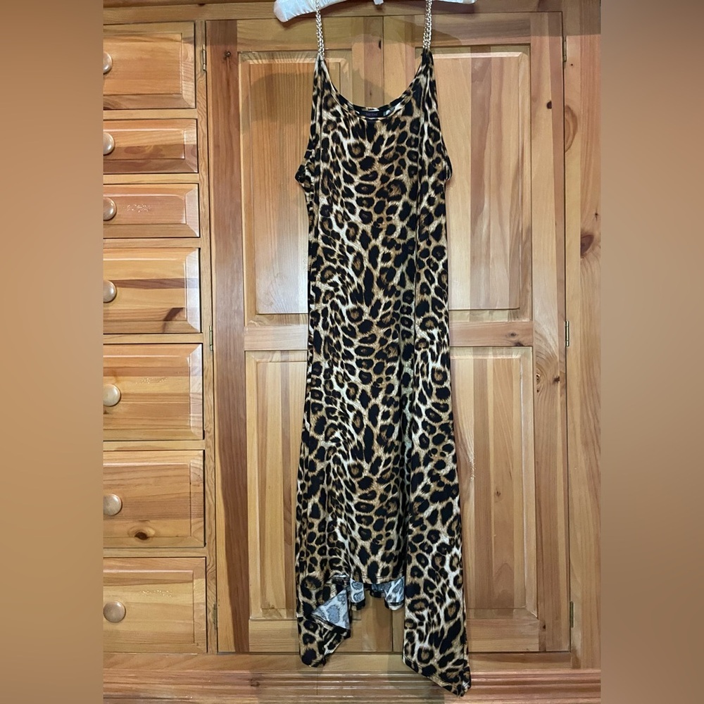 First Love Animal Print Dress